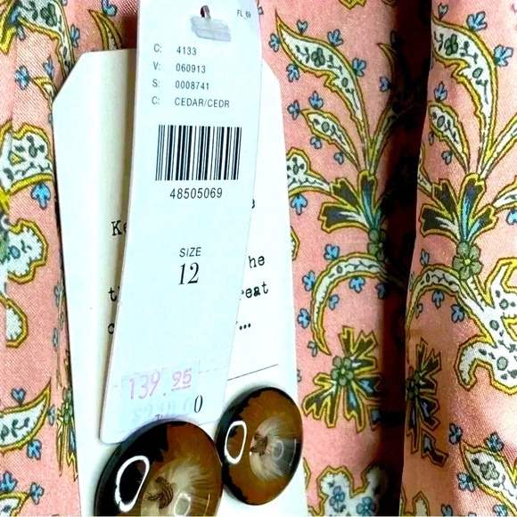 Anthropologie Cartonnier Women’s Shania Toasted Toffee Belted Trench Coat - Picture 7 of 8